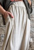 Lindin Linen Blend Dart Barrel Pant Washed Sandstone